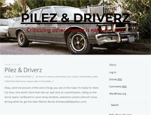 Tablet Screenshot of piledriverz.com